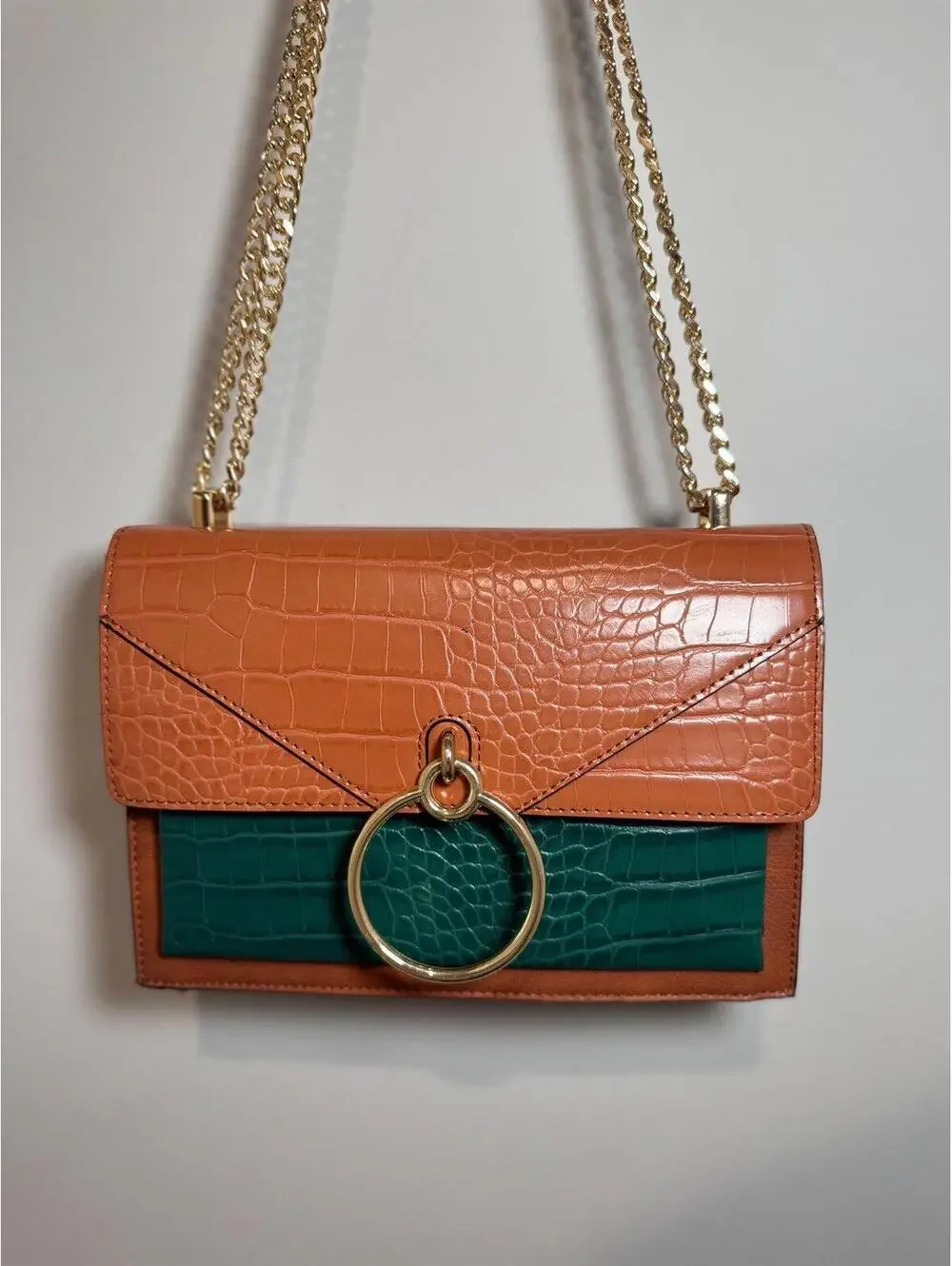 Brown shoulder bag - Picture 3 of 5